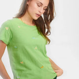 Camiseta Nudelphi - ECRU