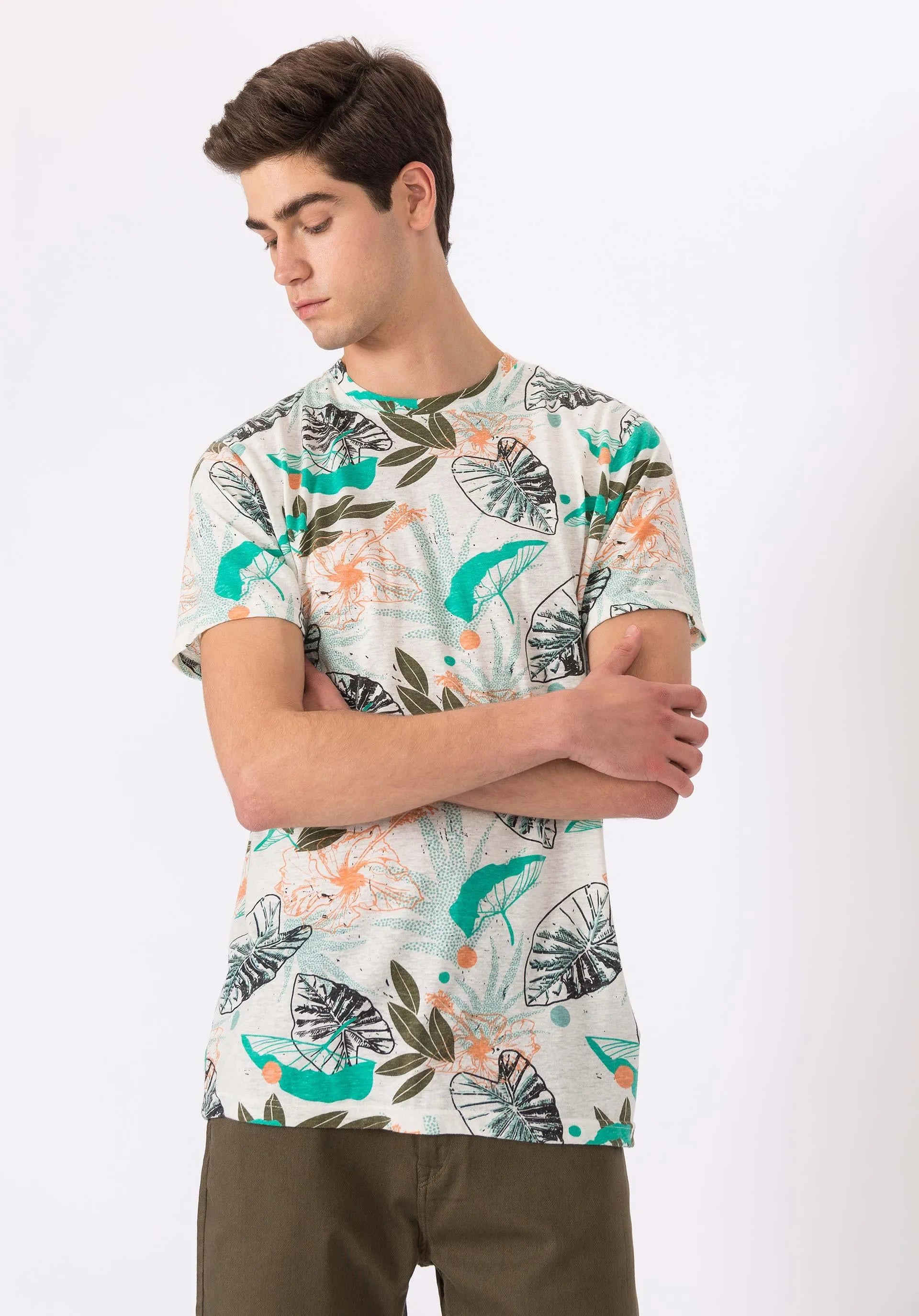 Camiseta Nylwood - ECRU