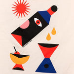 Camiseta Oggi Cheers By Oggian - ECRU