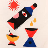 Camiseta Oggi Cheers By Oggian - ECRU