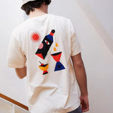 Camiseta Oggi Cheers By Oggian - ECRU