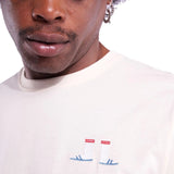 Camiseta Olow Unisex Babillard - ECRU