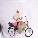 Camiseta Olow Unisex Coconut Bike - ECRU