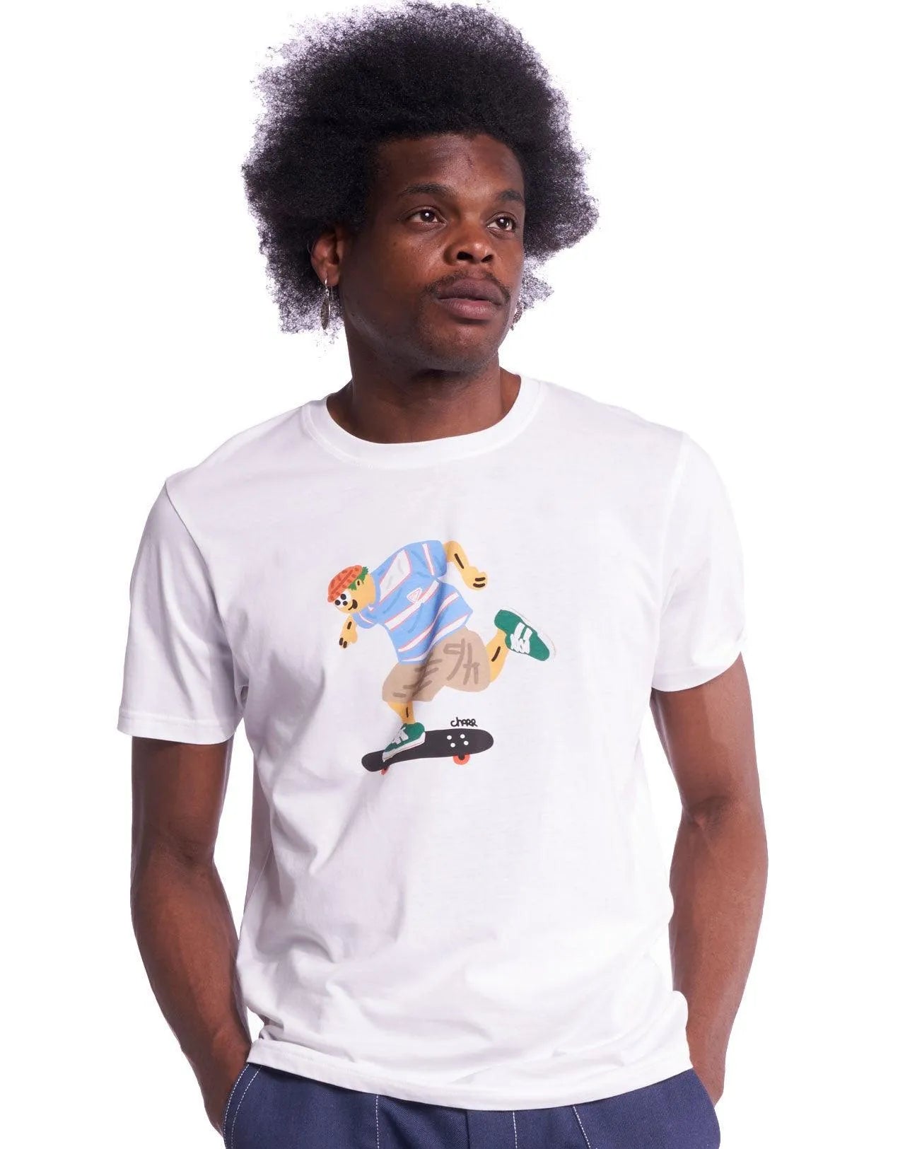 Camiseta Olow Unisex Regular - ECRU