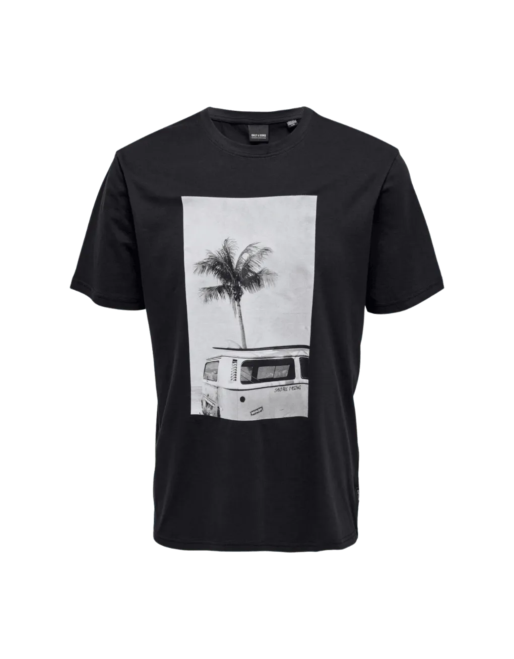 Camiseta Only&Sons Trey Dark Navy - ECRU