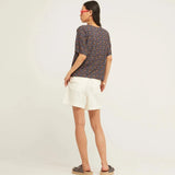 Camiseta Oversize Kolmiot - ECRU