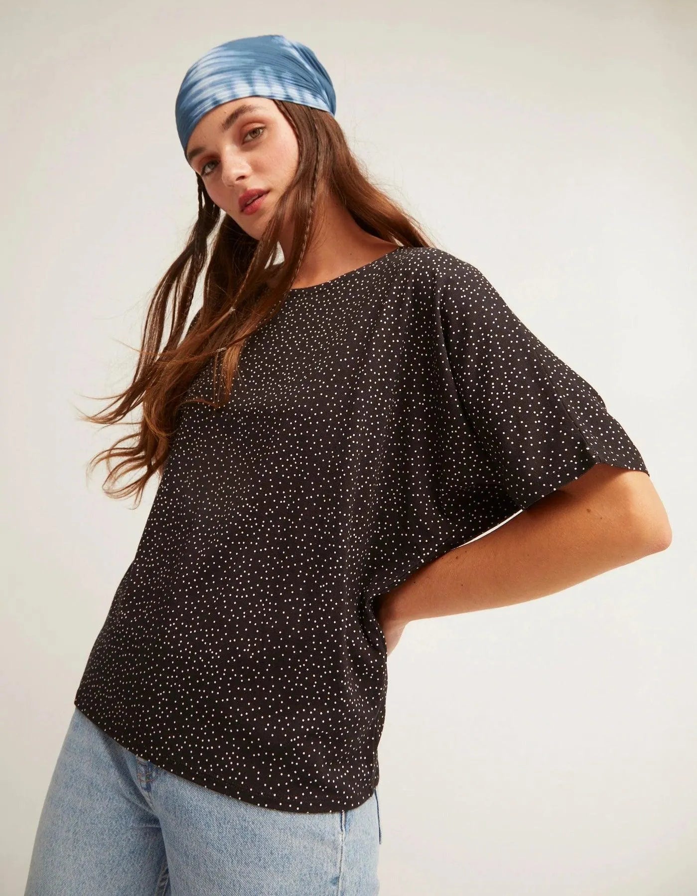 Camiseta Oversize Nuit - ECRU
