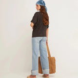 Camiseta Oversize Nuit - ECRU