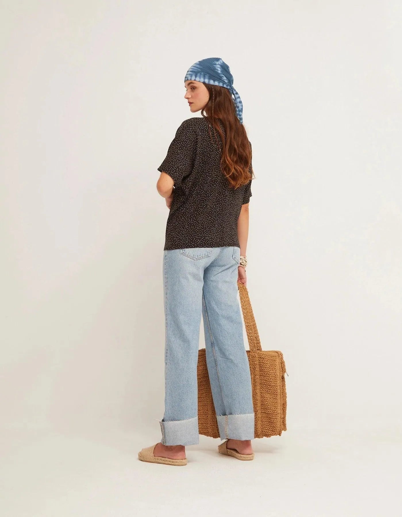 Camiseta Oversize Nuit - ECRU