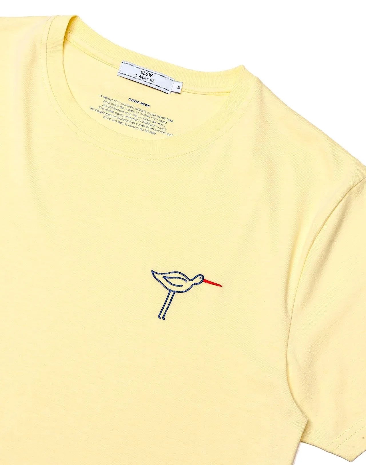 Camiseta Oystercatcher - ECRU