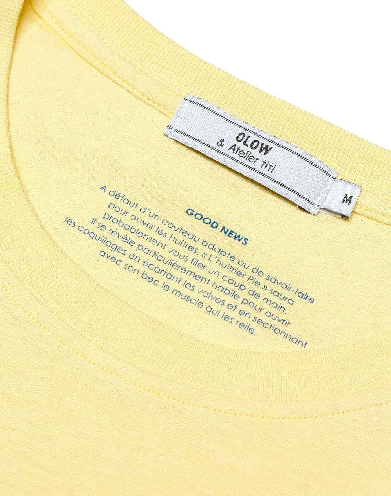 Camiseta Oystercatcher - ECRU