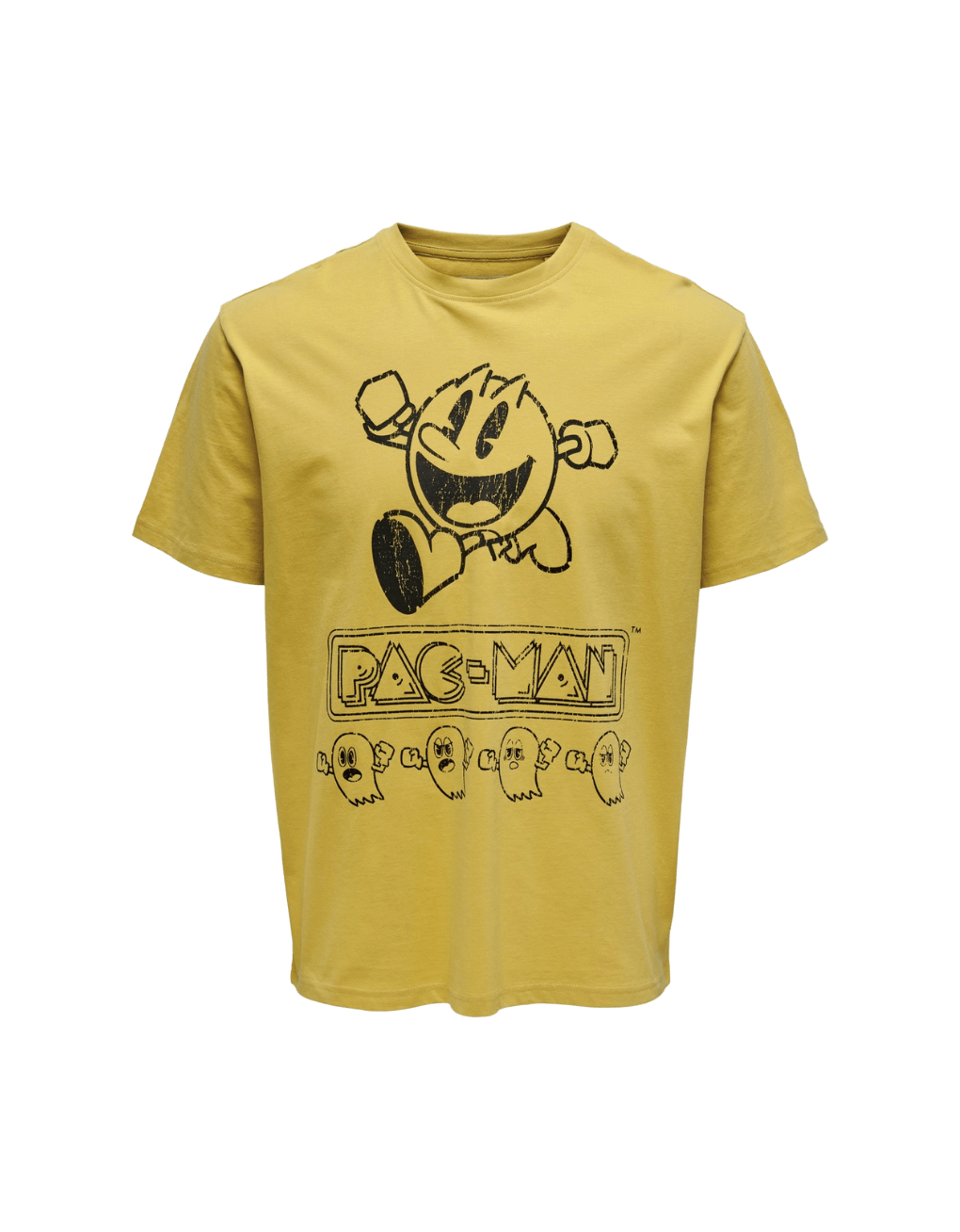 Camiseta Pacman Ochre - ECRU