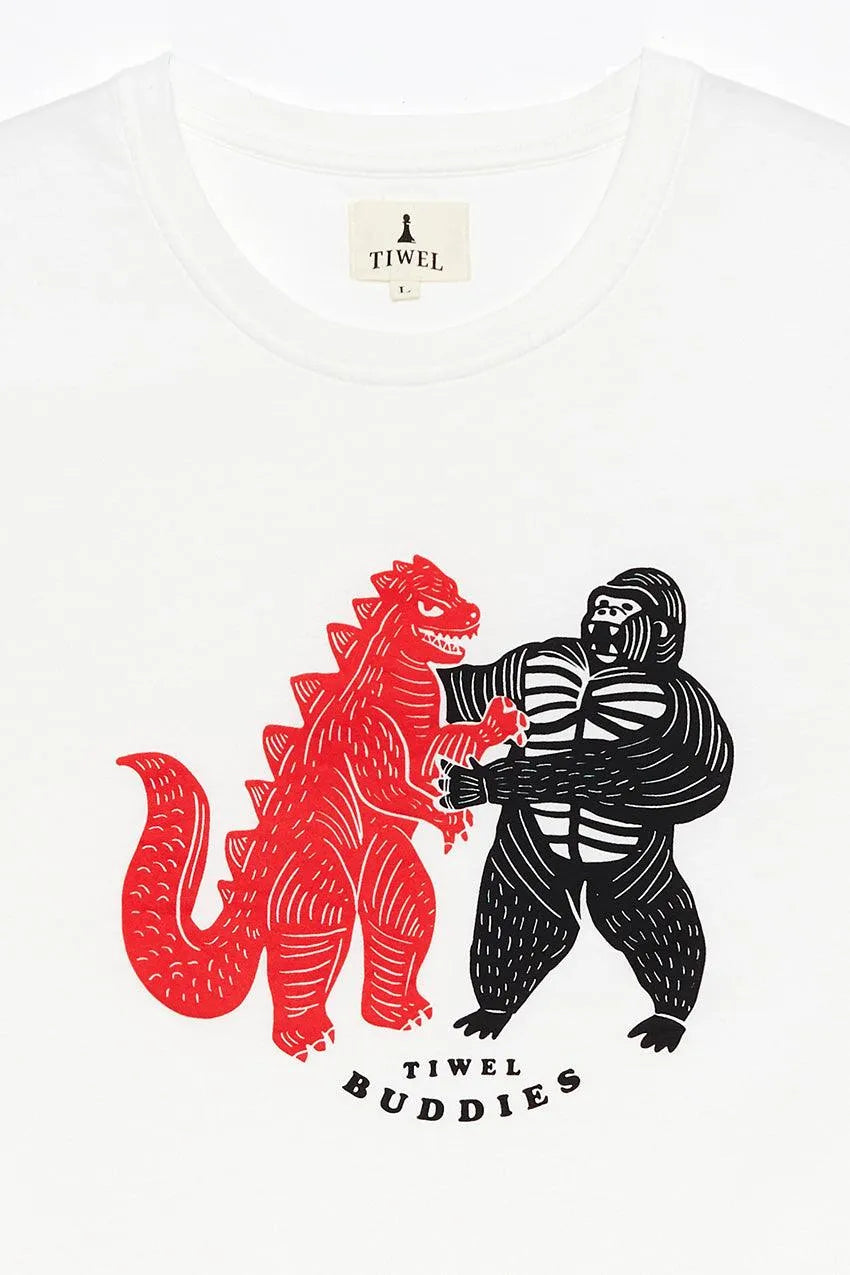 Camiseta Panic - ECRU