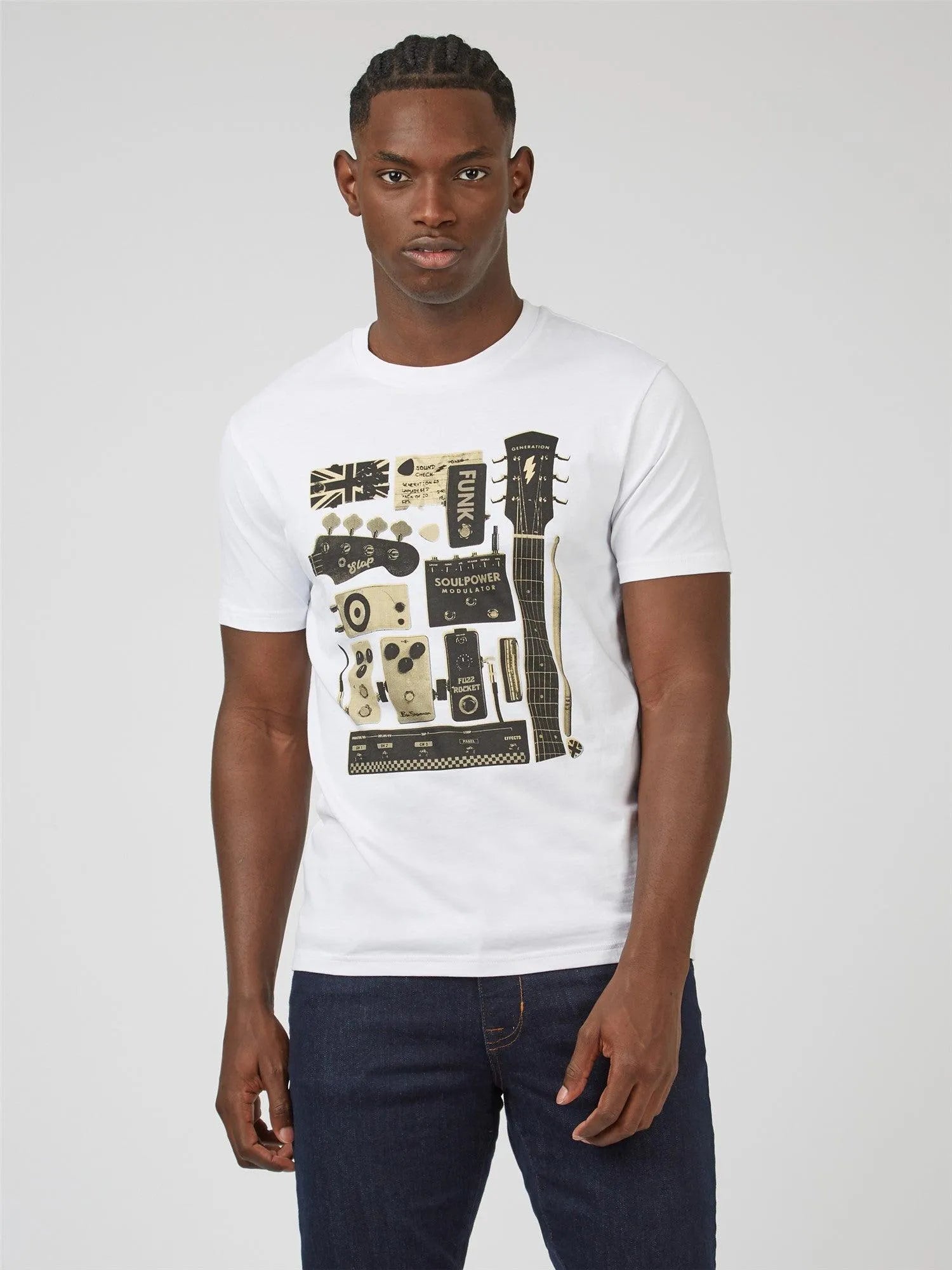 Camiseta Pedal Board - ECRU