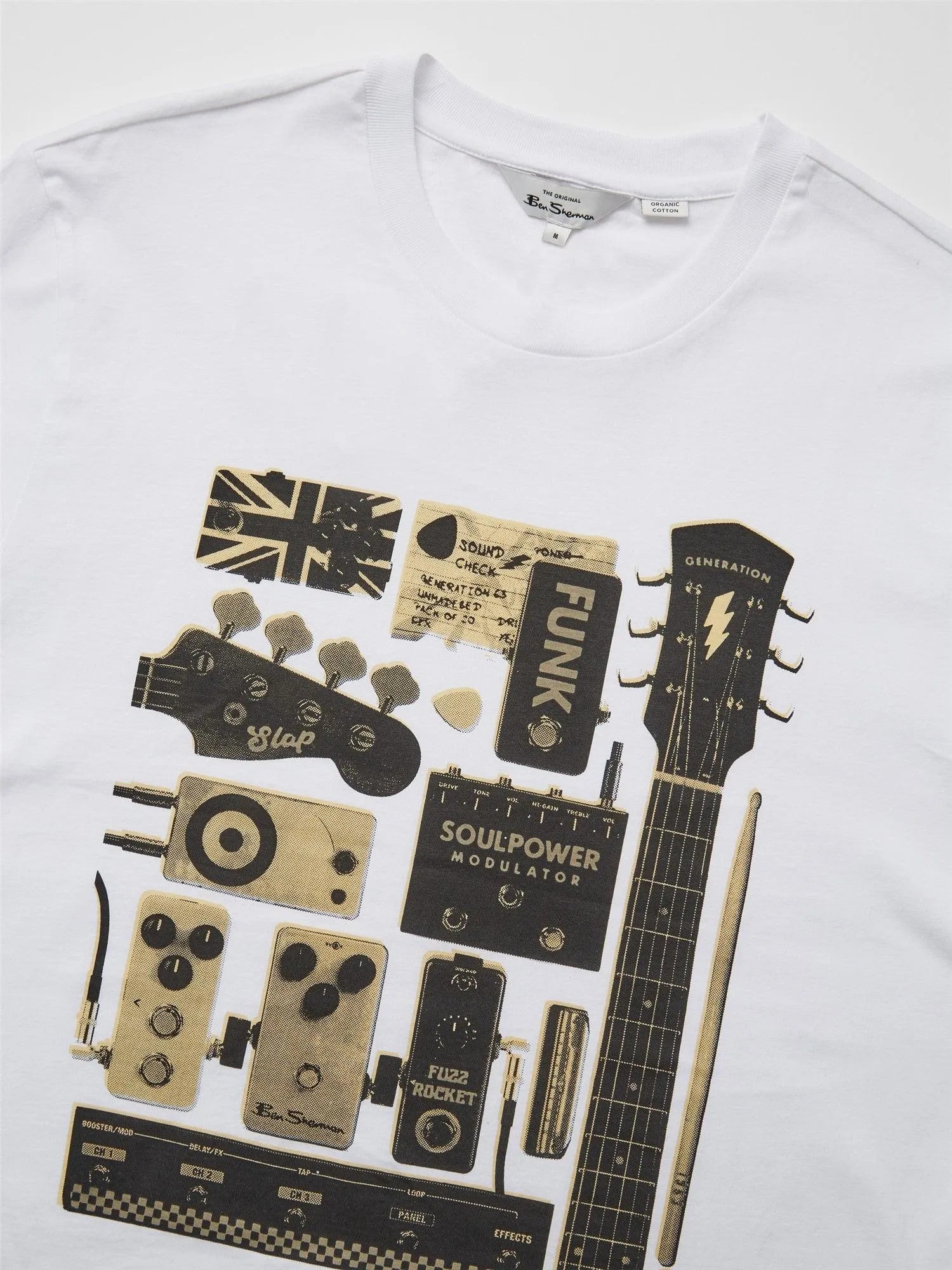 Camiseta Pedal Board - ECRU
