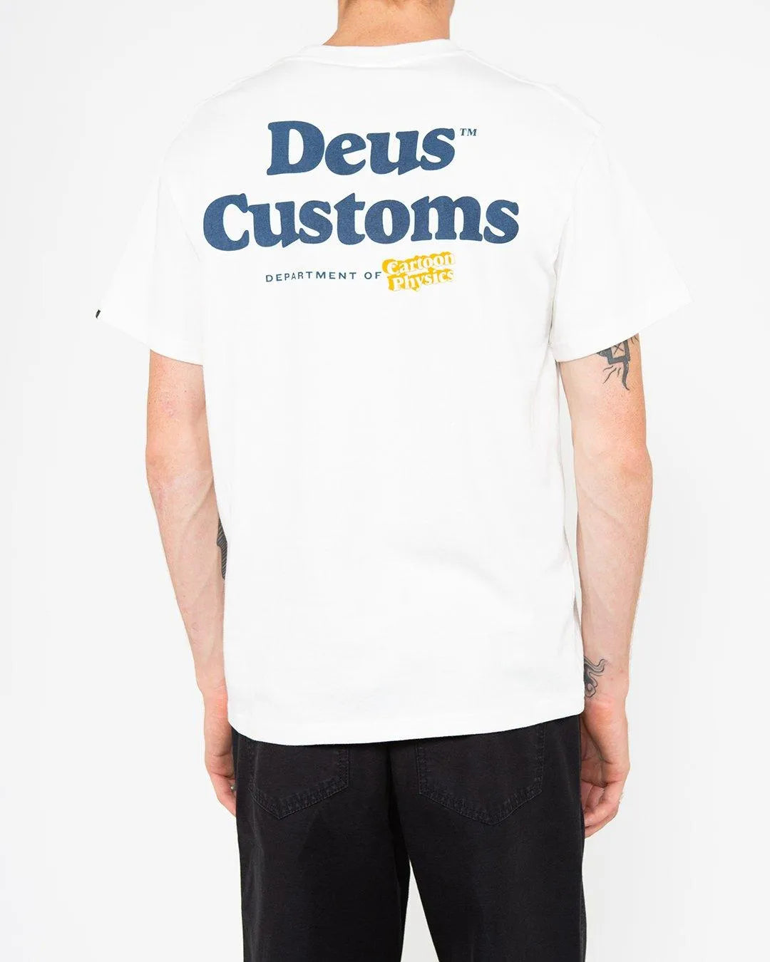 Camiseta Physics Vintage White - ECRU