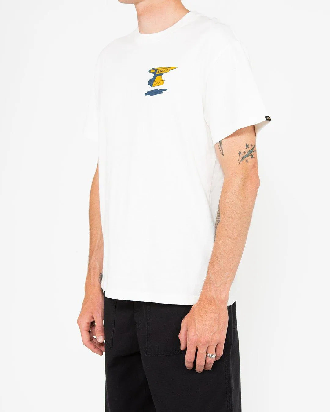 Camiseta Physics Vintage White - ECRU