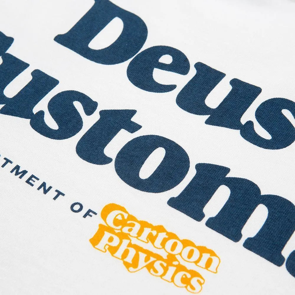 Camiseta Physics Vintage White - ECRU