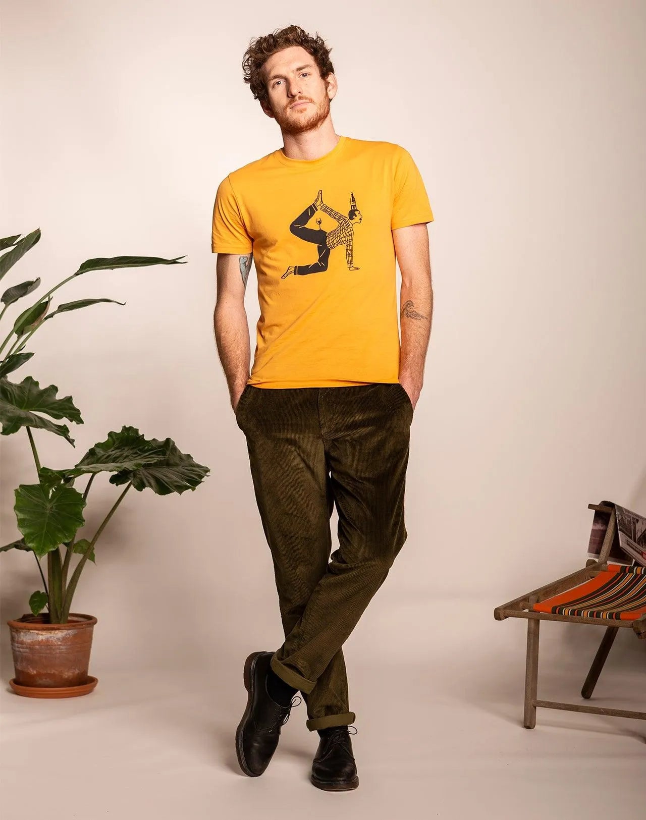 Camiseta Pinard - ECRU