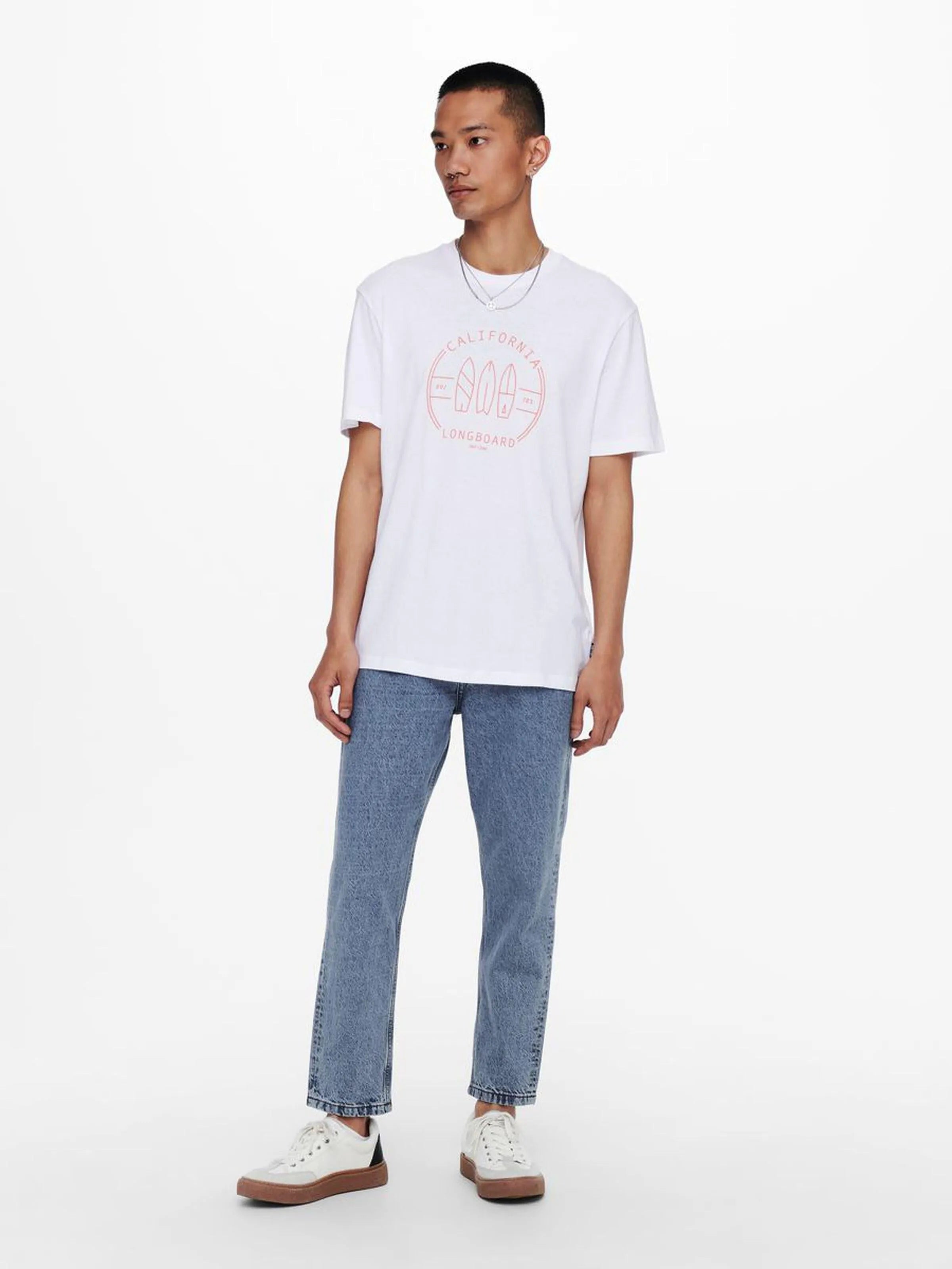 Camiseta Pine - ECRU