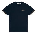 Camiseta Pique Ringer - ECRU