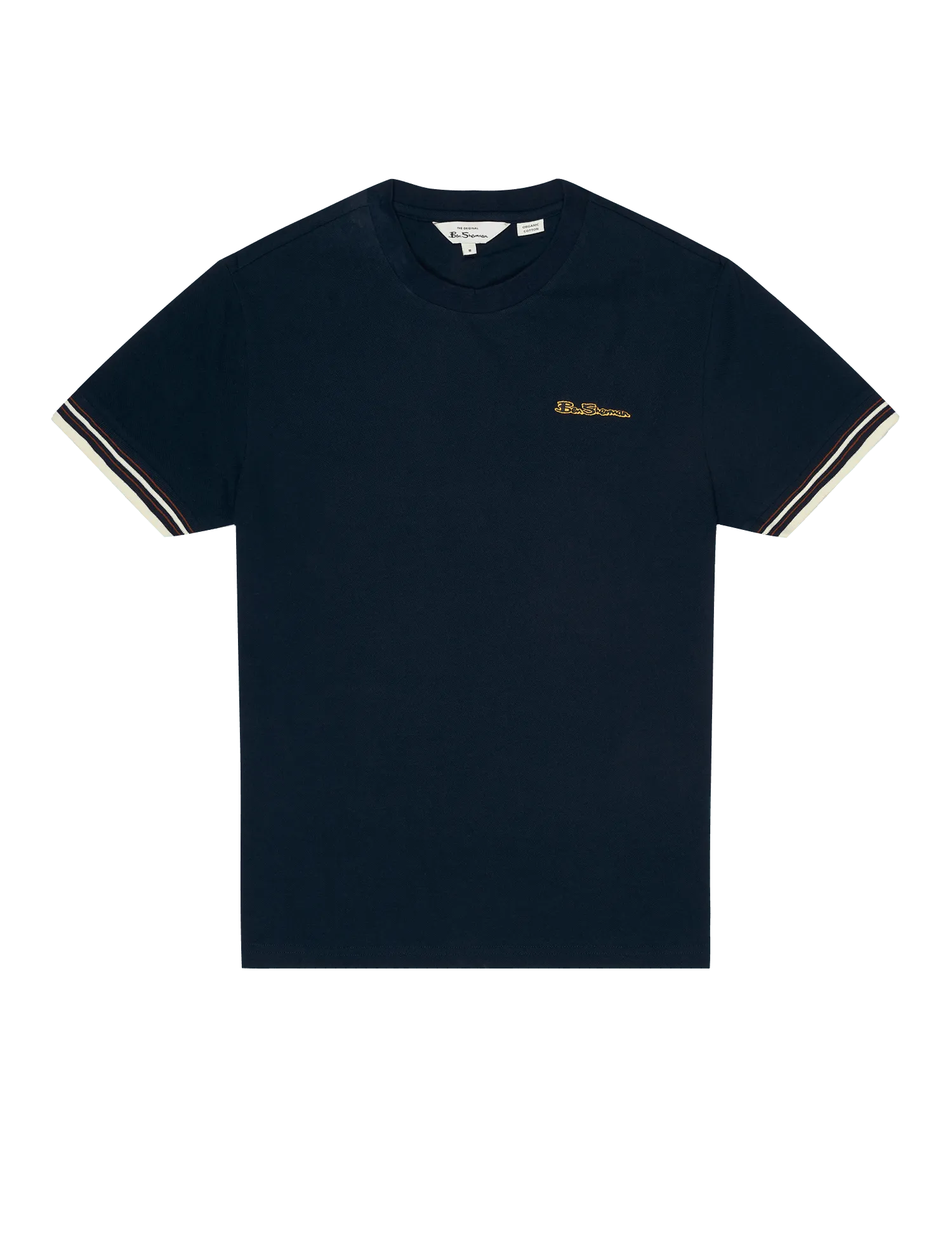 Camiseta Pique Ringer - ECRU