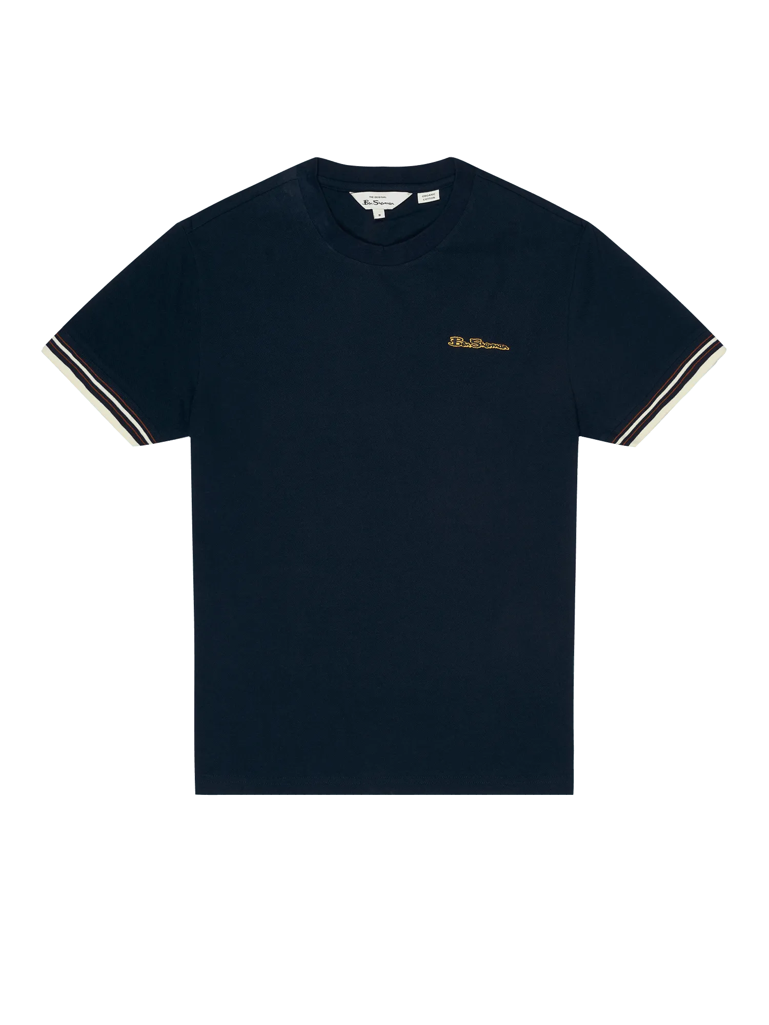 Camiseta Pique Ringer - ECRU