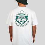 Camiseta Please - ECRU