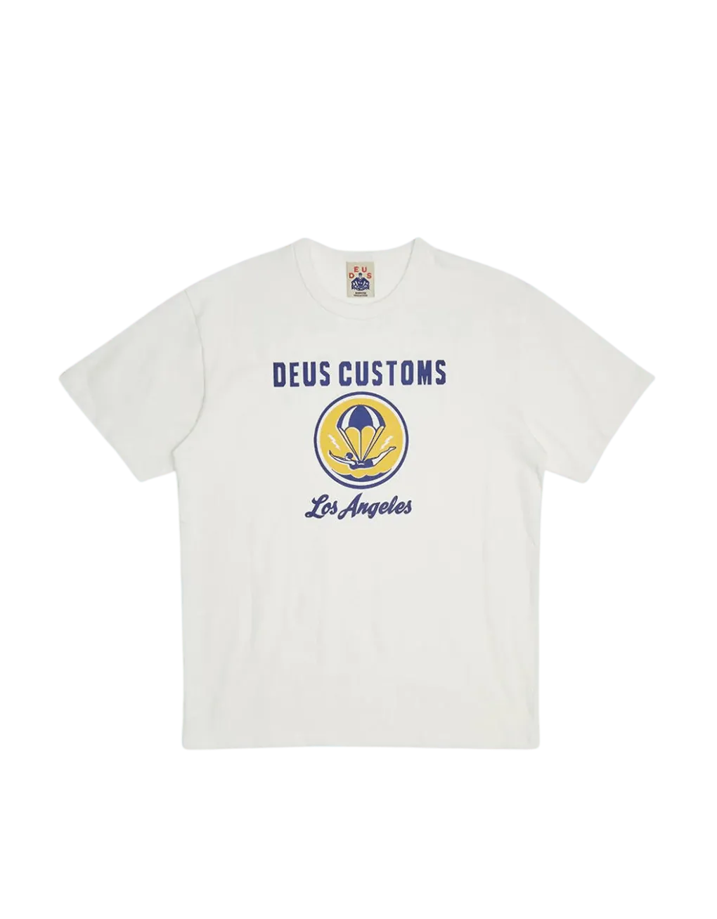 Camiseta Plymouth Vintage White - ECRU