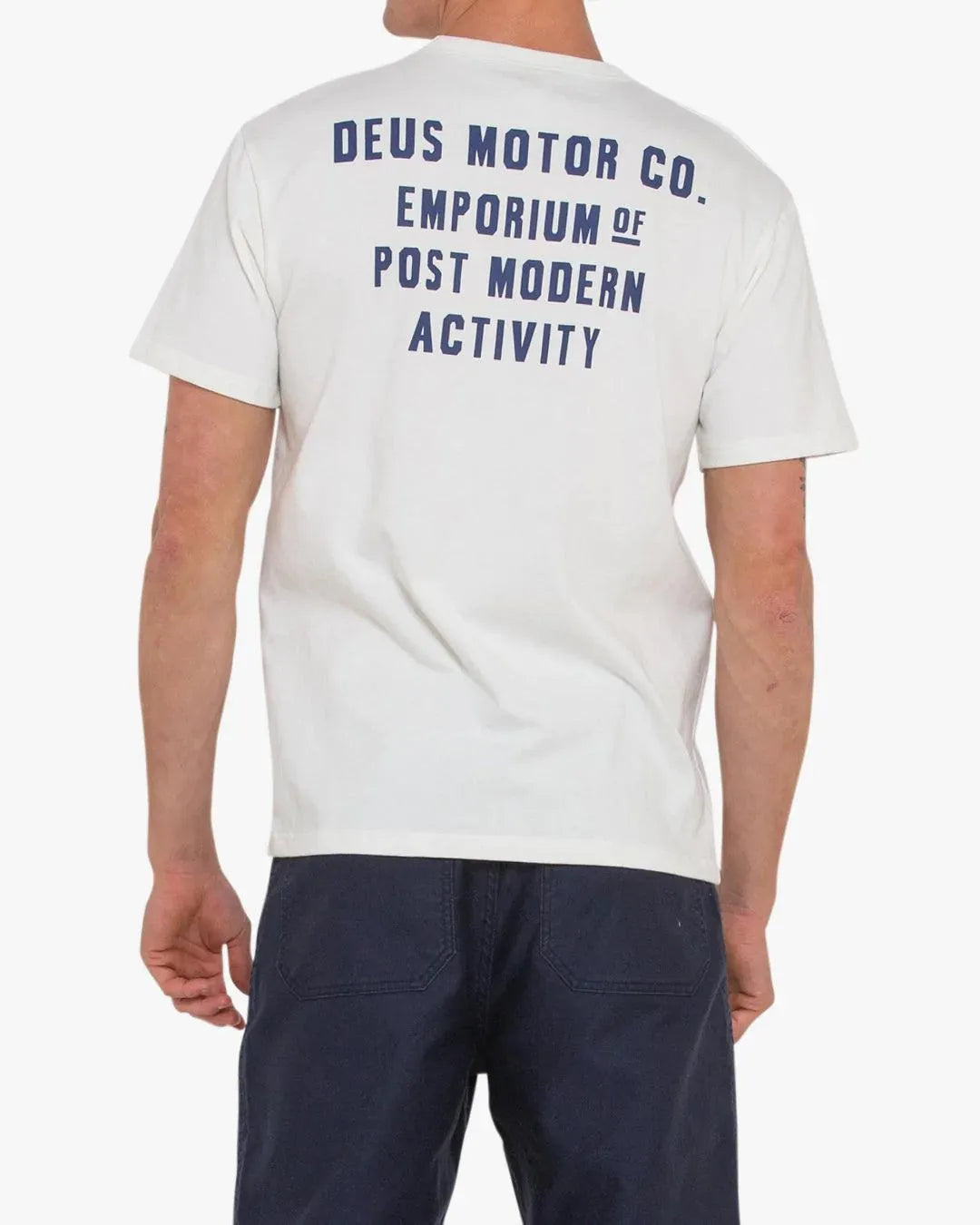 Camiseta Plymouth Vintage White - ECRU