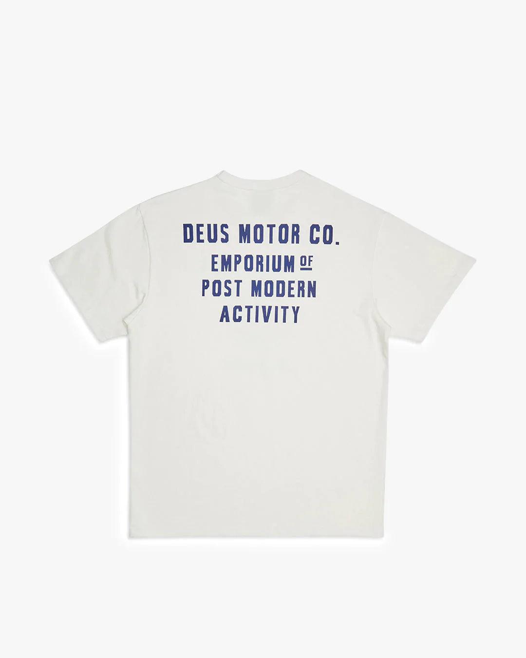 Camiseta Plymouth Vintage White - ECRU