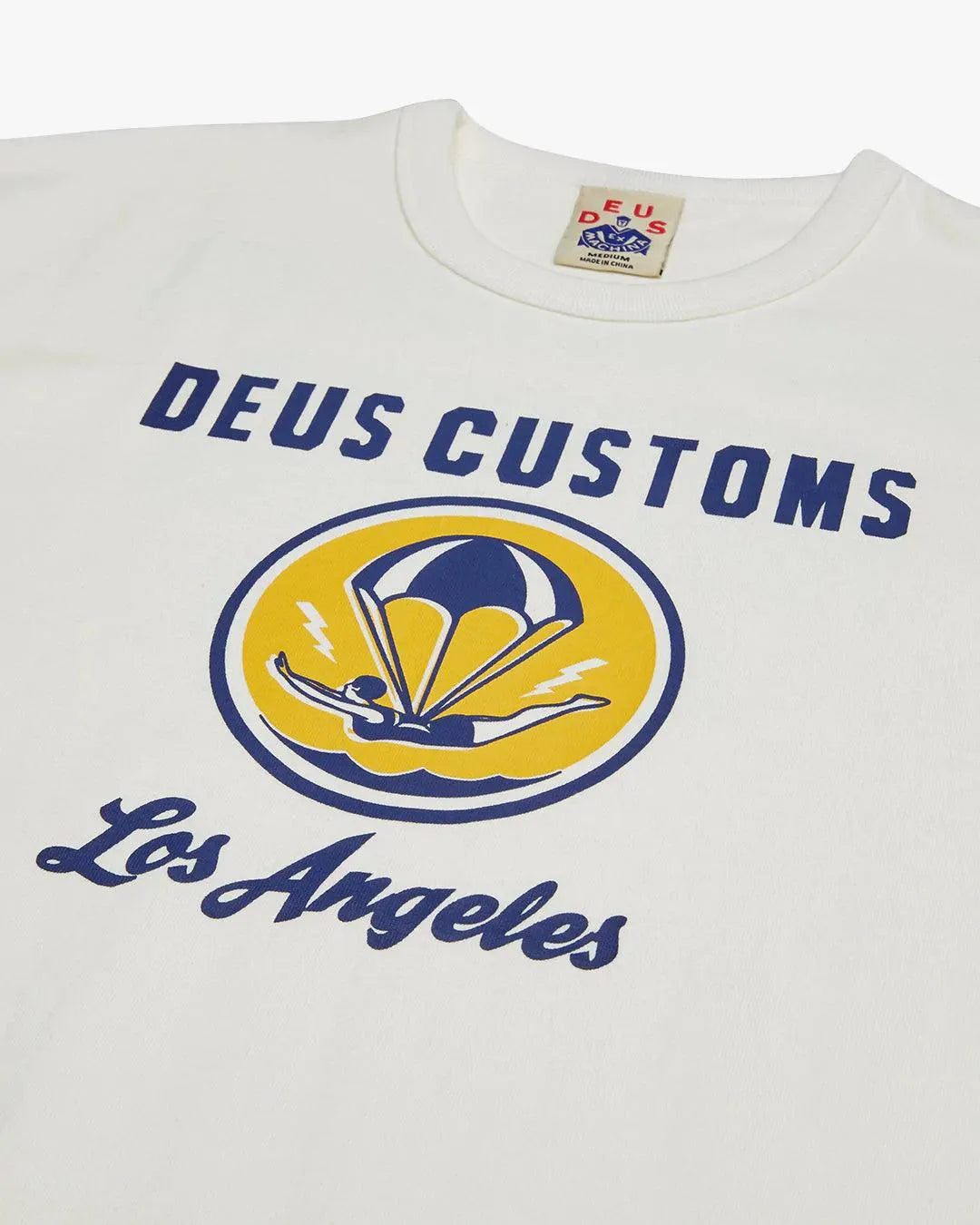 Camiseta Plymouth Vintage White - ECRU