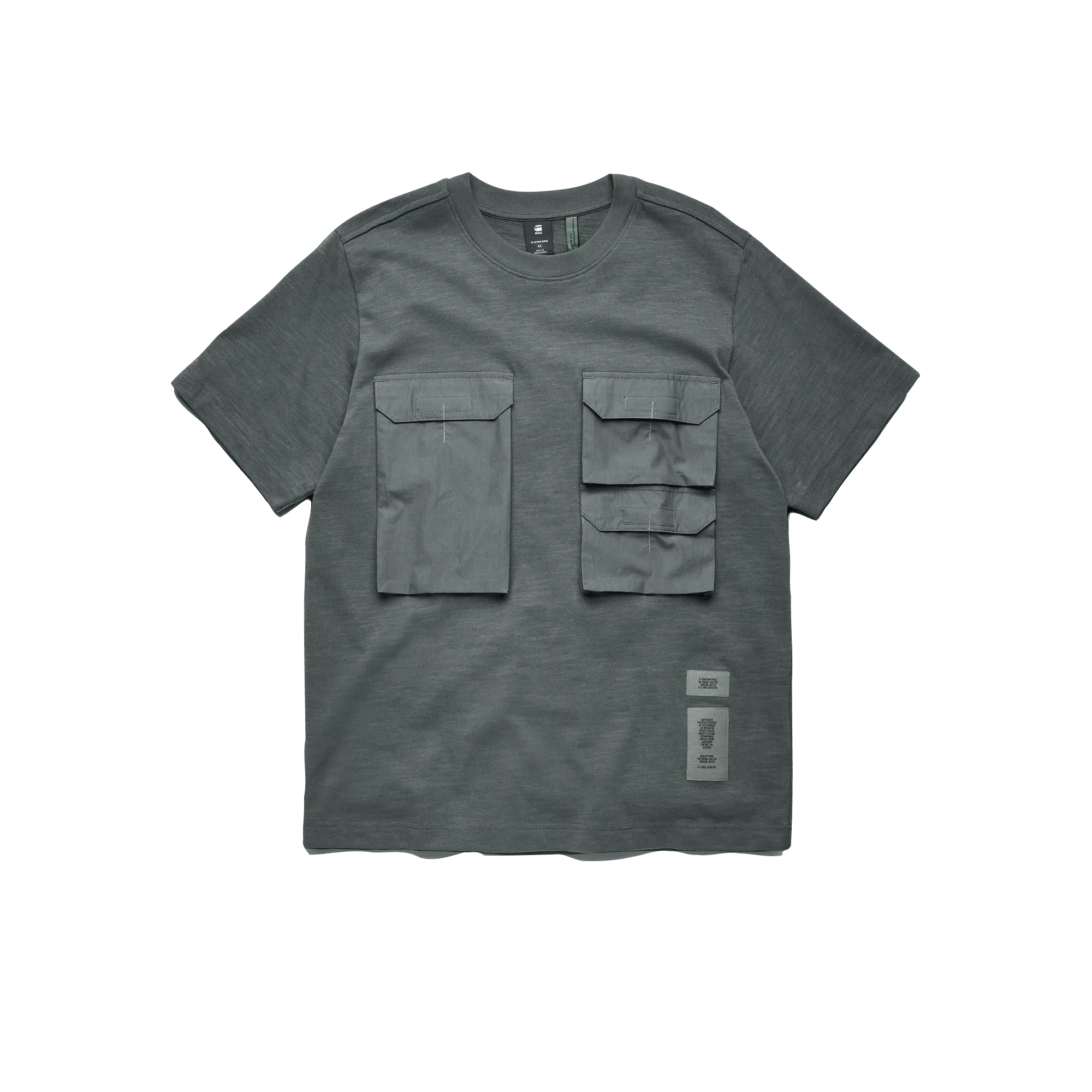 Camiseta Pocket Loose - ECRU