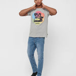 Camiseta Polaroid - ECRU