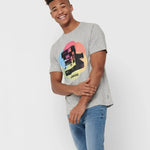 Camiseta Polaroid - ECRU