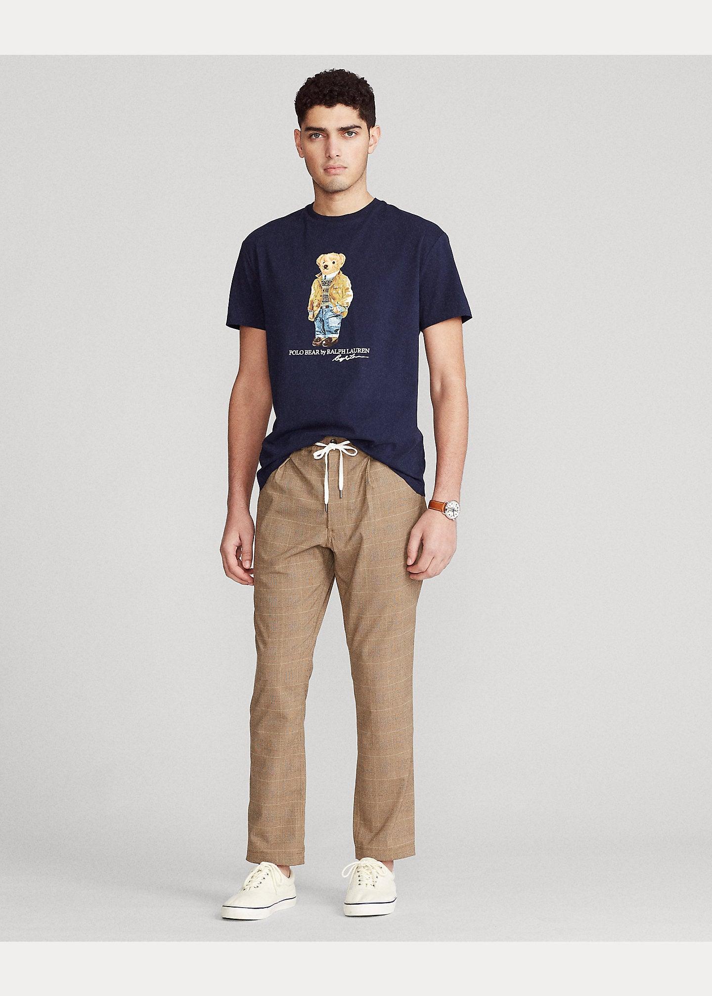 Camiseta Polo Bear Custom Slim Fit - ECRU