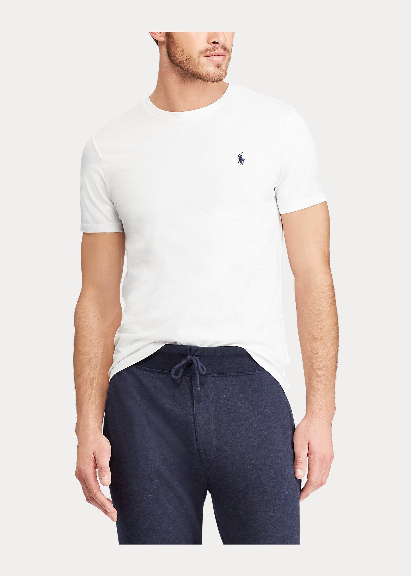 Camiseta Polo Ralph Lauren de Punto Custom Slim Fit - ECRU