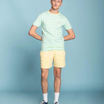 Camiseta Poppy Azul - ECRU