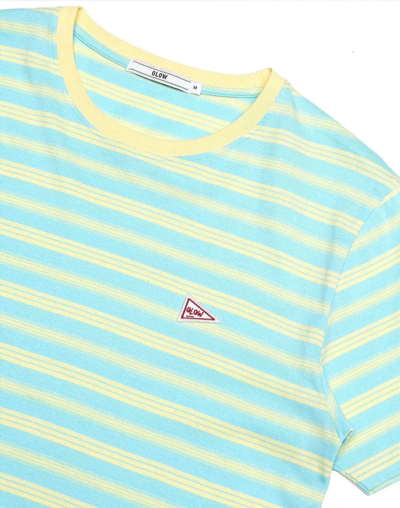 Camiseta Poppy Azul - ECRU