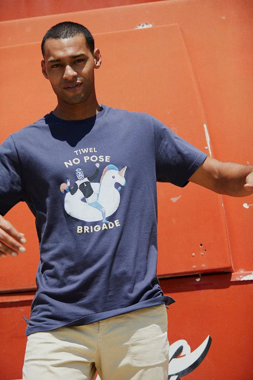 Camiseta Pose - ECRU