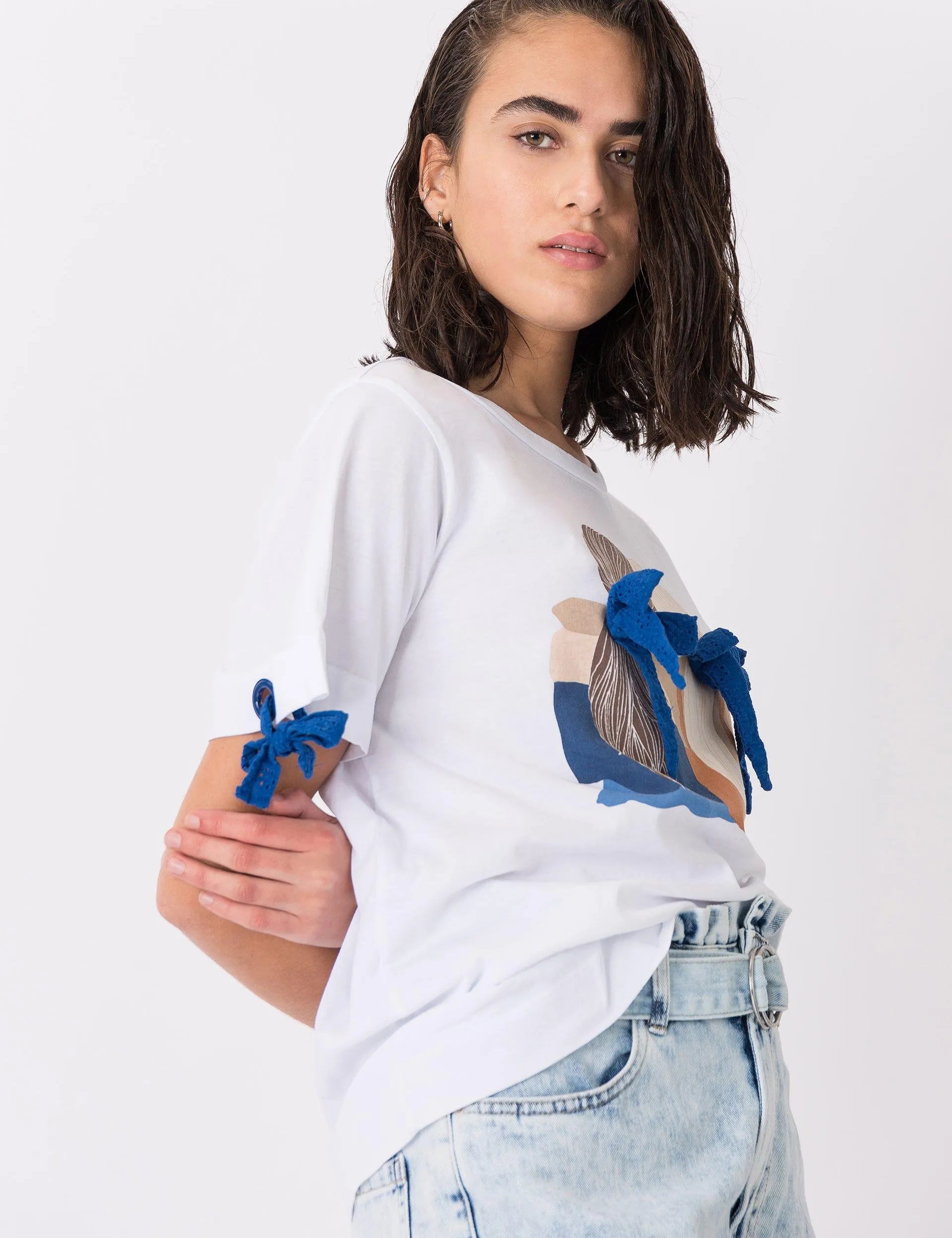 Camiseta Quinn 1 - ECRU