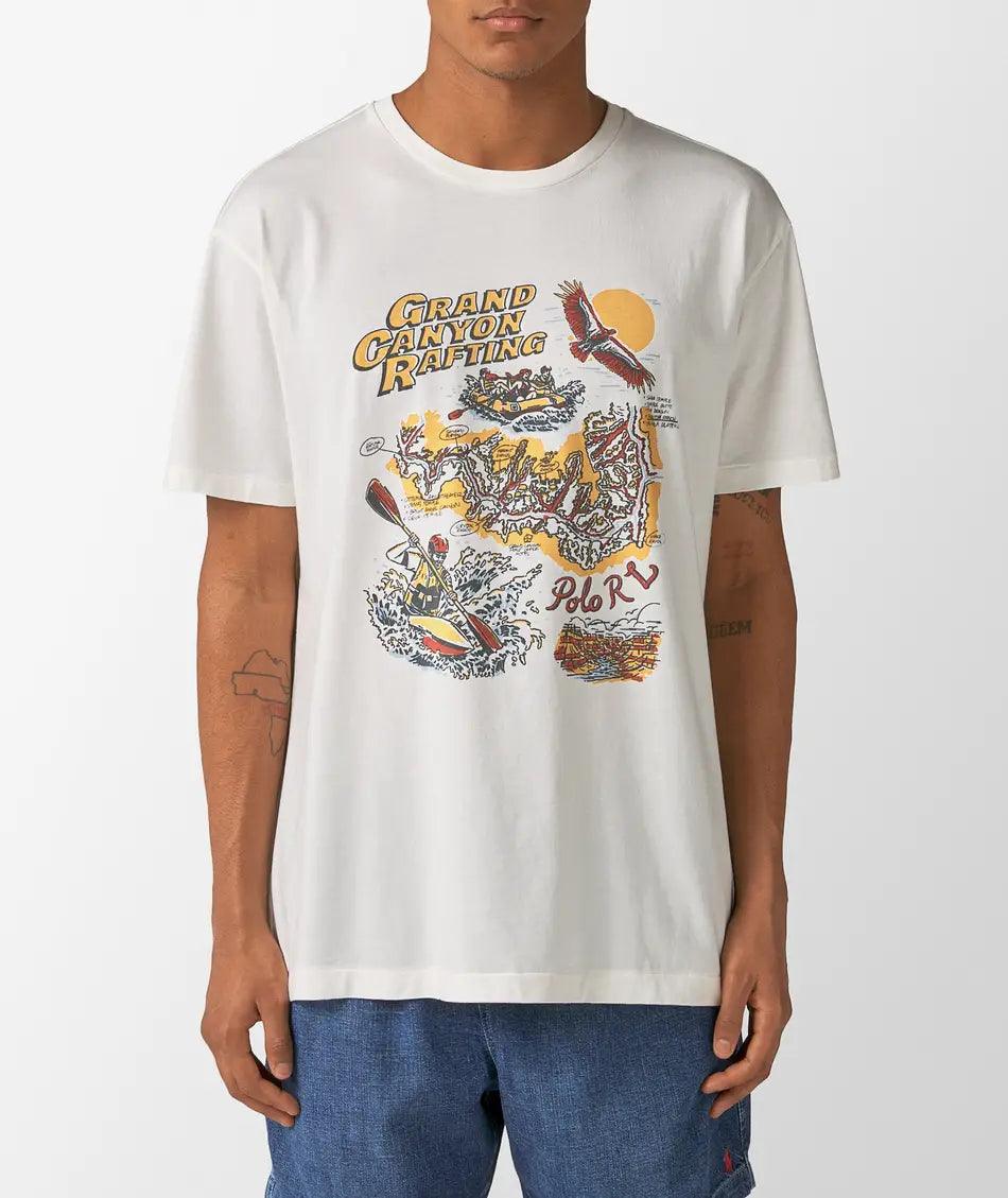 Camiseta Ralph Lauren de punto jersey Custom Slim Fit - ECRU