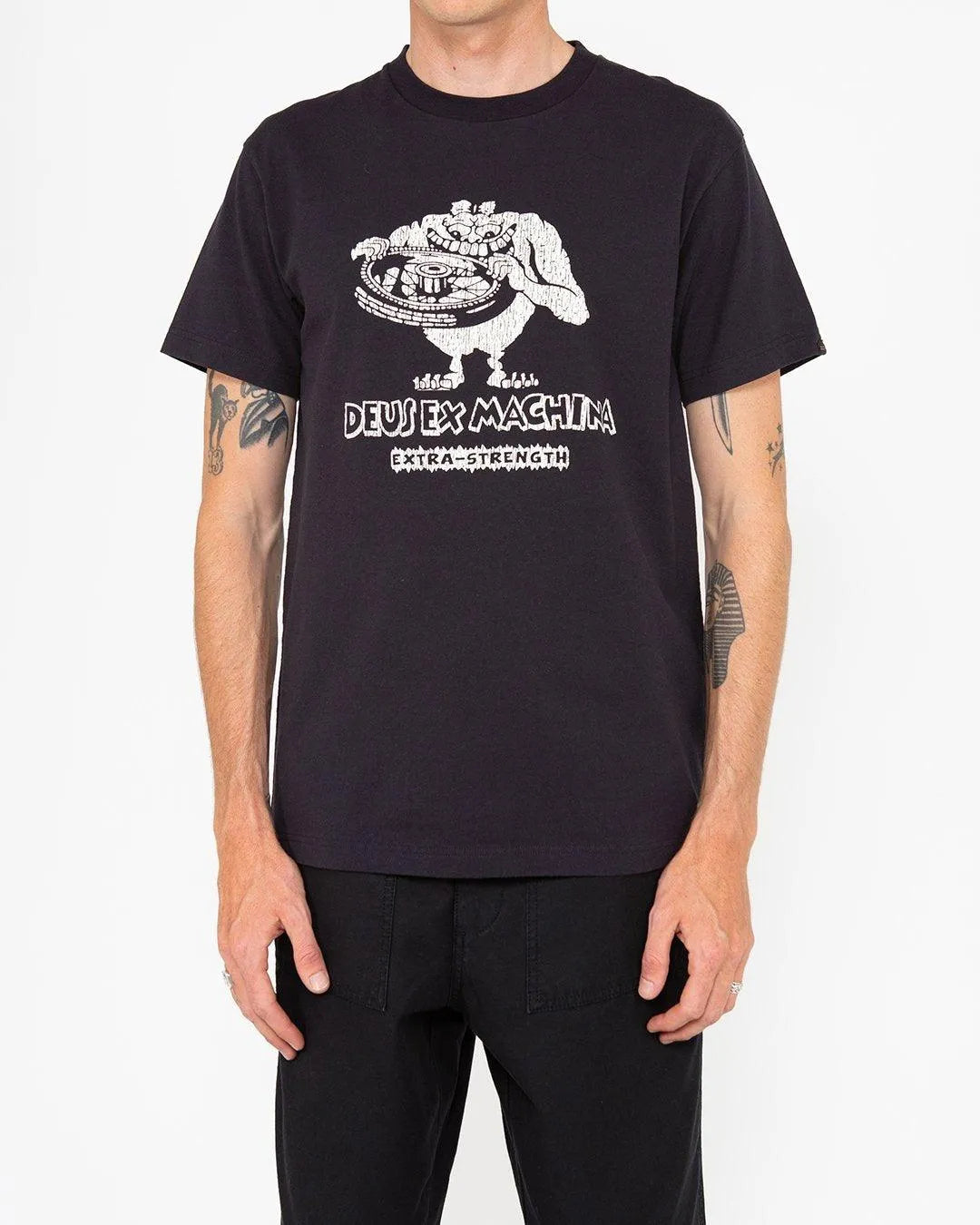 Camiseta Rat Finx Black - ECRU