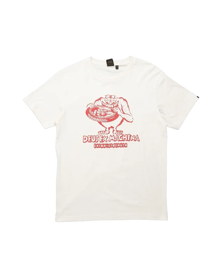 Camiseta Rat Finx Dirty White - ECRU