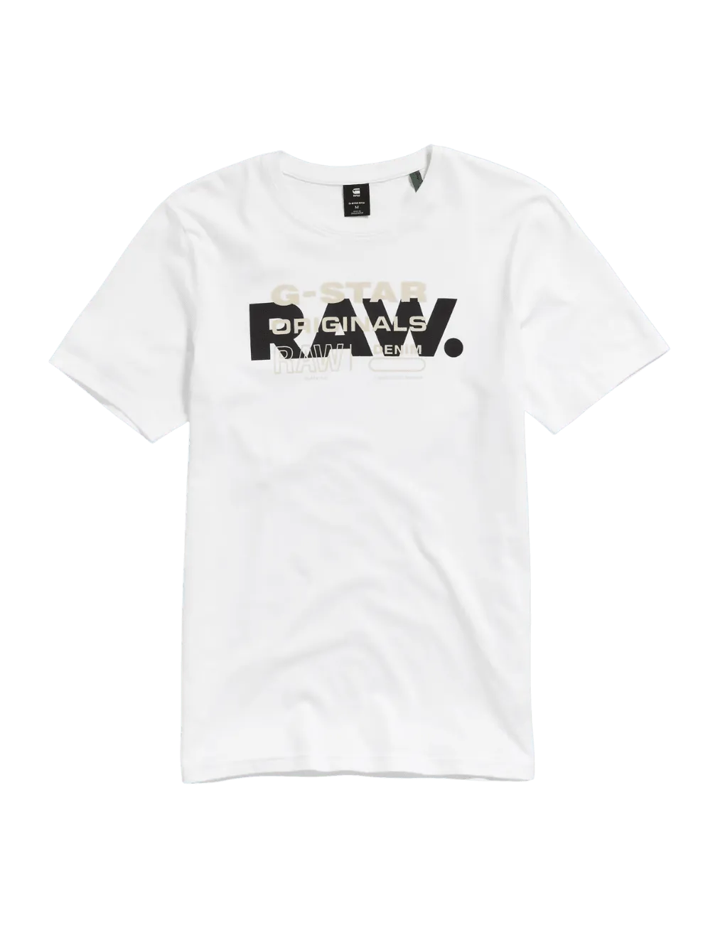 Camiseta RAW Originals Slim - ECRU