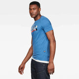 Camiseta RAW. Text - ECRU