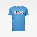 Camiseta RAW. Text - ECRU