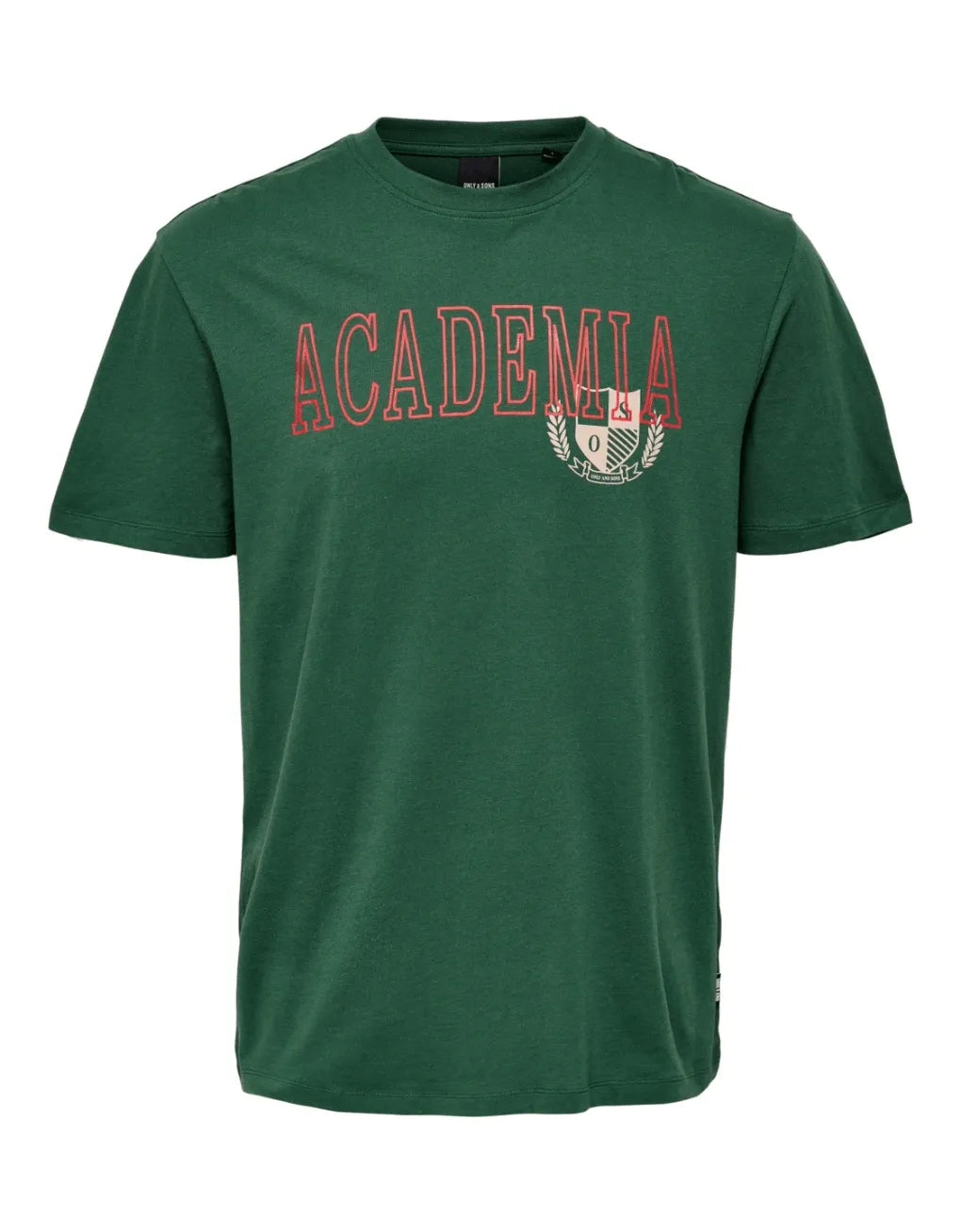 Camiseta Reglar Jake Collegiate - ECRU