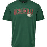 Camiseta Reglar Jake Collegiate - ECRU