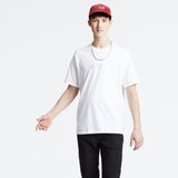 Camiseta Relaxed Graphic Logo Bordado Levi's - ECRU